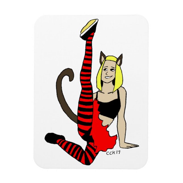 catgirl magnet (Vertical)