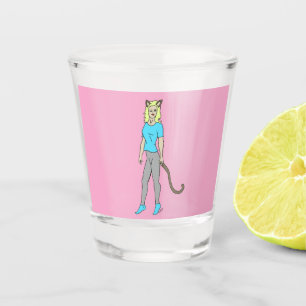catgirl shot glass