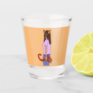 catgirl shot glass