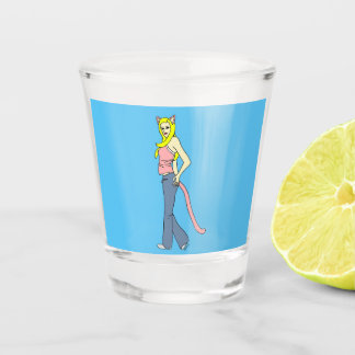 catgirl shot glass