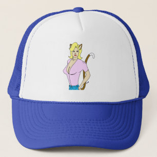 catgirl trucker hat