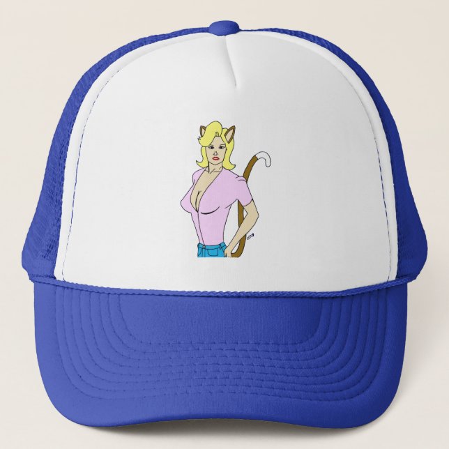 catgirl  trucker hat (Front)