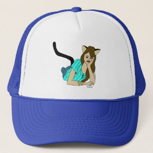 catgirl  trucker hat