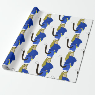 catgirl   wrapping paper