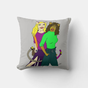 catgirls cushion