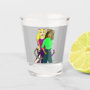 catgirls shot glass