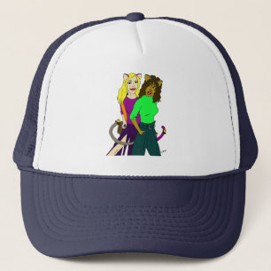 catgirls trucker hat