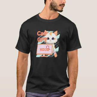CatGPT Cute Cat Cat Lovers Engineers AI Humour T-Shirt