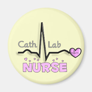 Cath Lab Nurse Gifts Magnet
