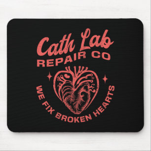 Cath Lab Repair Co Funny Valentine Day Cath Lab Nu Mouse Pad
