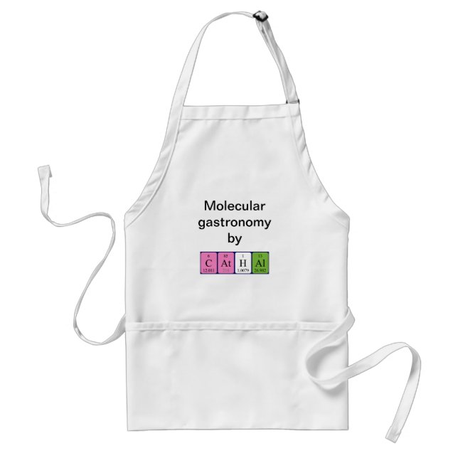 Cathal periodic table name apron (Front)
