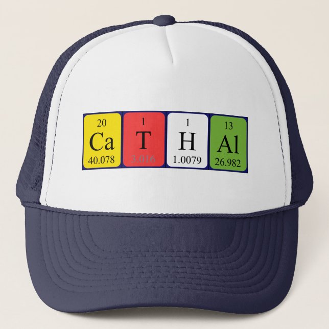 Cathal periodic table name hat (Front)