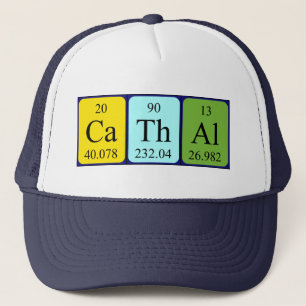 Cathal periodic table name hat