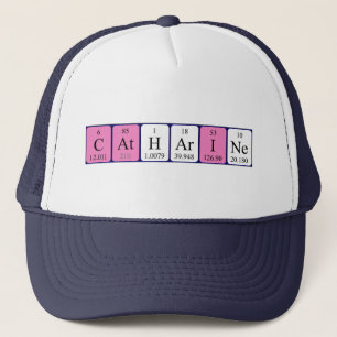 Catharine periodic table name hat