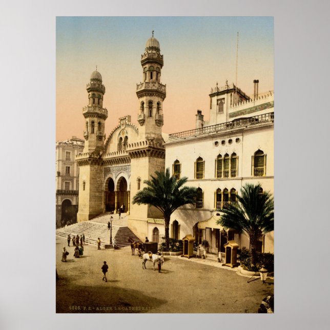 Cathedral Algiers Algeria Poster (Front)