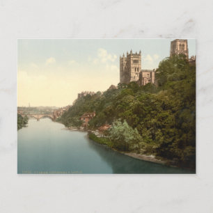Cathedral and Church, Durham, England Postcard