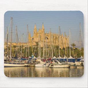 Cathedral and marina, Palma, Mallorca, Spain 2 Mouse Pad