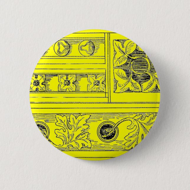 Cathedral Architecture 6 Cm Round Badge (Front)