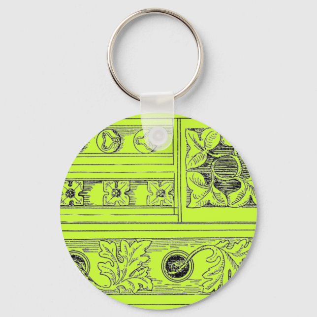 Cathedral Architecture Key Ring (Front)