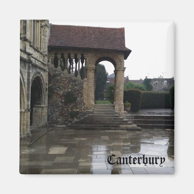Cathedral - Canterbury Magnet (Front)