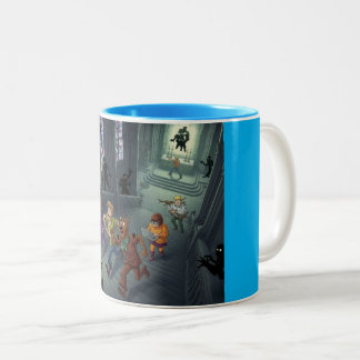 Cathedral Chaos Two-Tone Coffee Mug