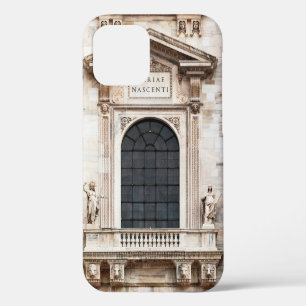 Cathedral church of Milan. Beautiful Italian templ iPhone 12 Case
