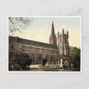 Cathedral from the North, Llandoff (i.e. Llandaff) Postcard