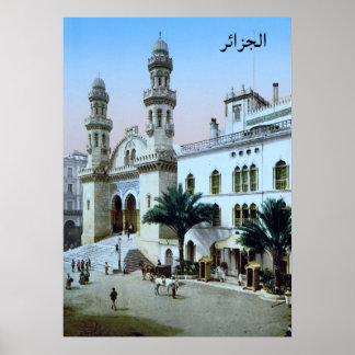 Cathedral in Algiers Poster