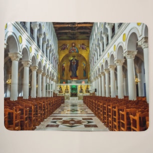 CATHEDRAL INTERIOR SHERPA BLANKET