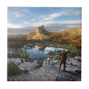 Cathedral Lake / Peak - Yosemite - John Muir Trail Tile