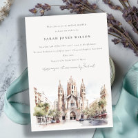 Cathedral of Barcelona Spain Bridal Shower