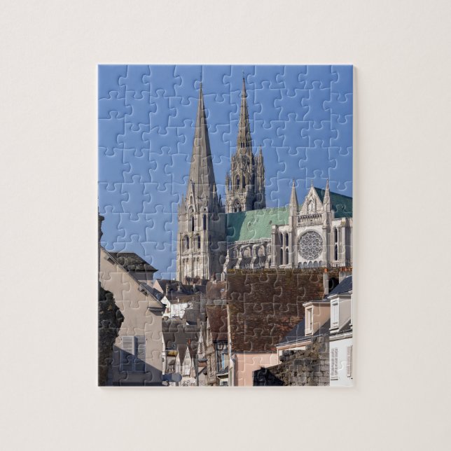 Cathedral of Chartres in France Jigsaw Puzzle (Vertical)