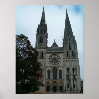 Cathedral of Chartres Poster