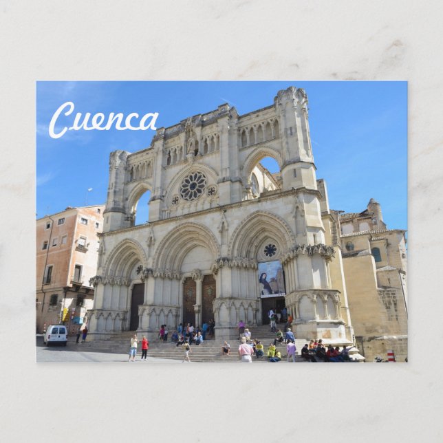 Cathedral of Cuenca, Spain Postcard (Front)