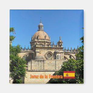 Cathedral of Jerez de la Frontera in Spain, travel Magnet