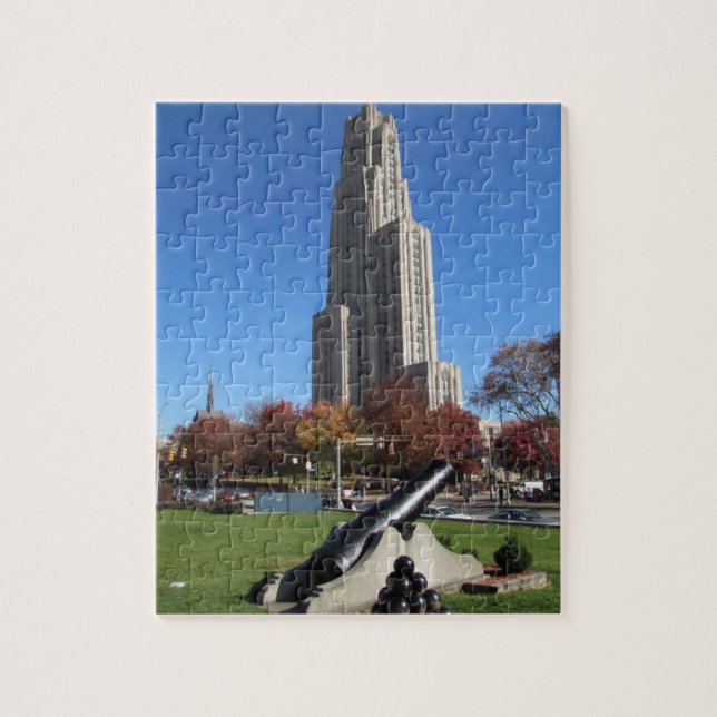 Cathedral of Learning University of Pittsburgh Jigsaw Puzzle (Vertical)