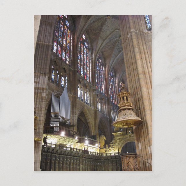 Cathedral of Leon Postcard (Front)