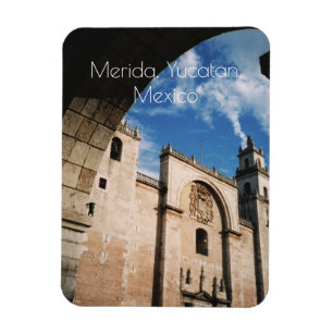 Cathedral of Merida, Yucatan, Mexico Magnet