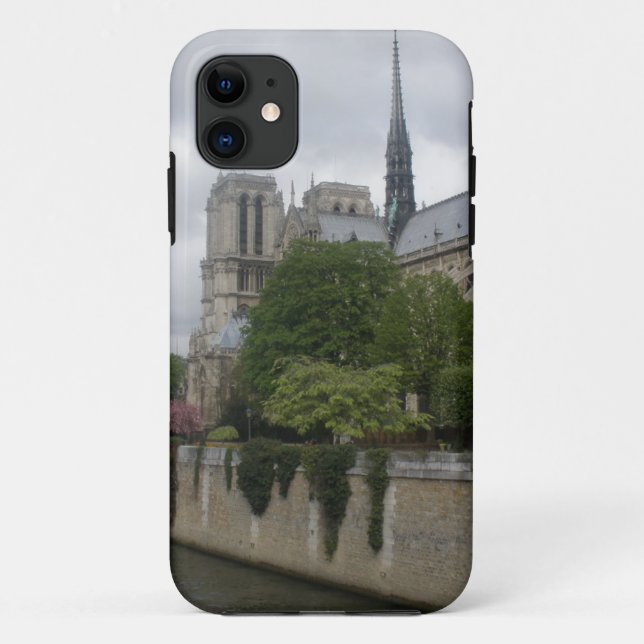Cathedral of Notre Dame Paris France Case-Mate iPhone Case (Back)
