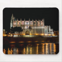 Cathedral of Palma de Mallorca at night - Spain