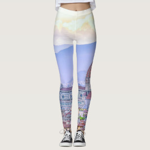 Cathedral of Santa Maria del Fiore Artwork Leggings