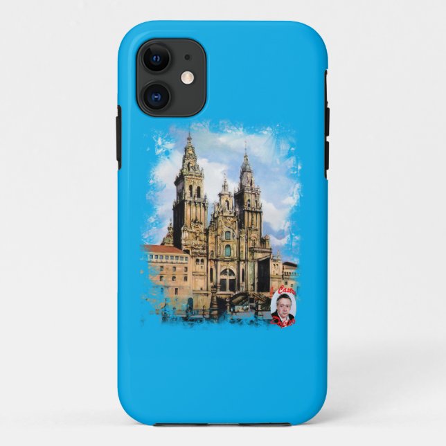 Cathedral of Santiago de Compostela Case-Mate iPhone Case (Back)