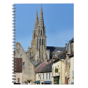 Cathedral of Sees in France Poster Notebook