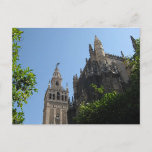 Cathedral of Seville Holiday Postcard