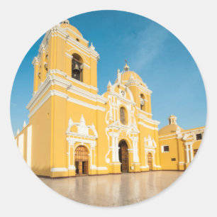 Cathedral Of Trujillo, Trujillo, Peru Classic Round Sticker