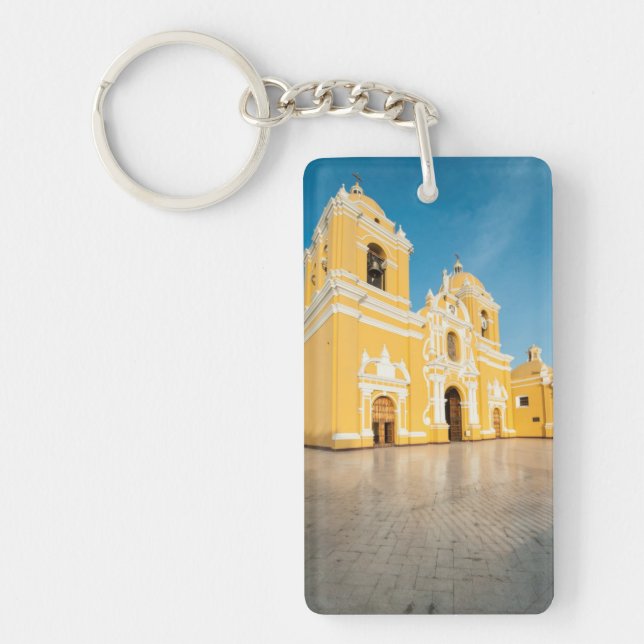 Cathedral Of Trujillo, Trujillo, Peru Key Ring (Front)