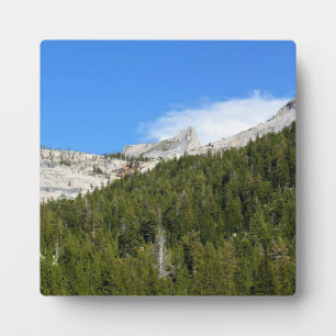 Cathedral Peak at Tenaya Lake, Yosemite, CA Plaque