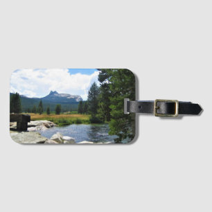 Cathedral Peak in Tuolumne Meadows, Yosemite, CA Luggage Tag