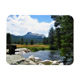Cathedral Peak in Tuolumne Meadows, Yosemite, CA Magnet
