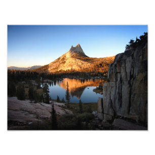 Cathedral Peak Sunset - John Muir Trail - Yosemite Photo Print